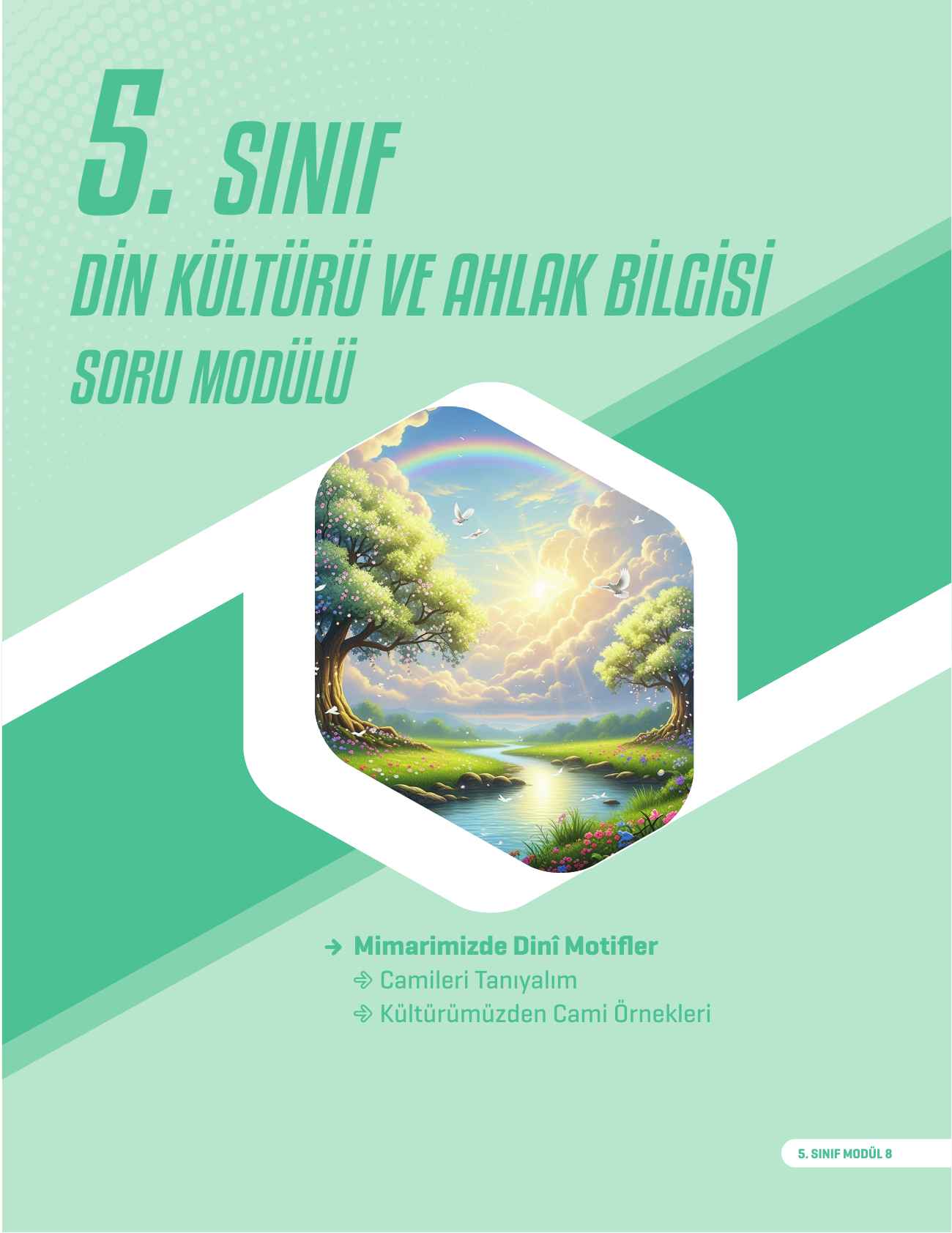 2026 5. Sınıf Din Kültürü ve Ahlak bilgisi Soru Modülü 8