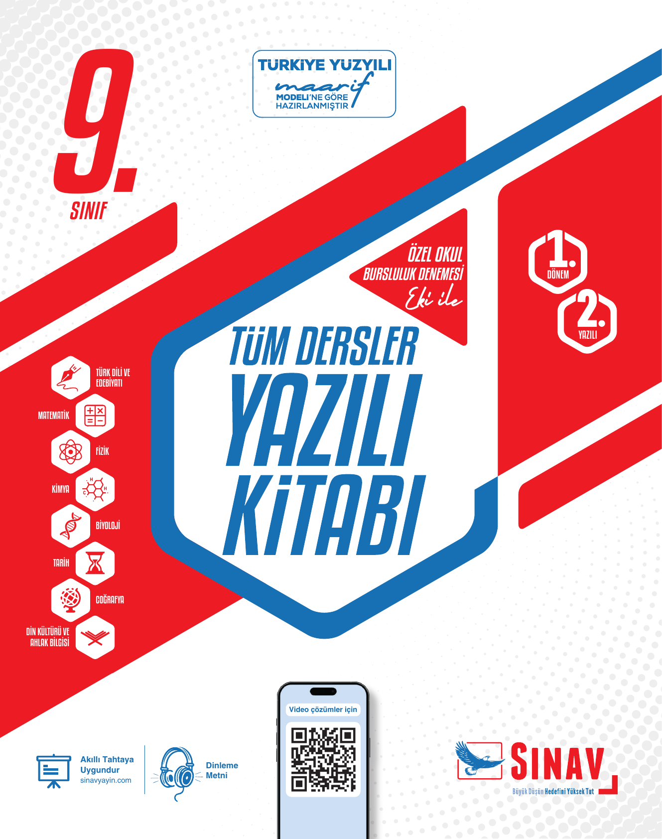 2026 9.Sınıf Tüm Dersler Yazılı Kitabı 1.Dönem 2.Yazılı Sınavı