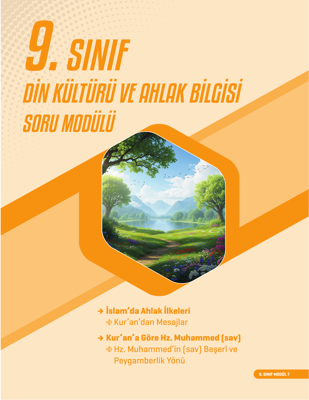 2026 9. Sınıf Din Kültürü ve Ahlak bilgisi Soru Modülü 7