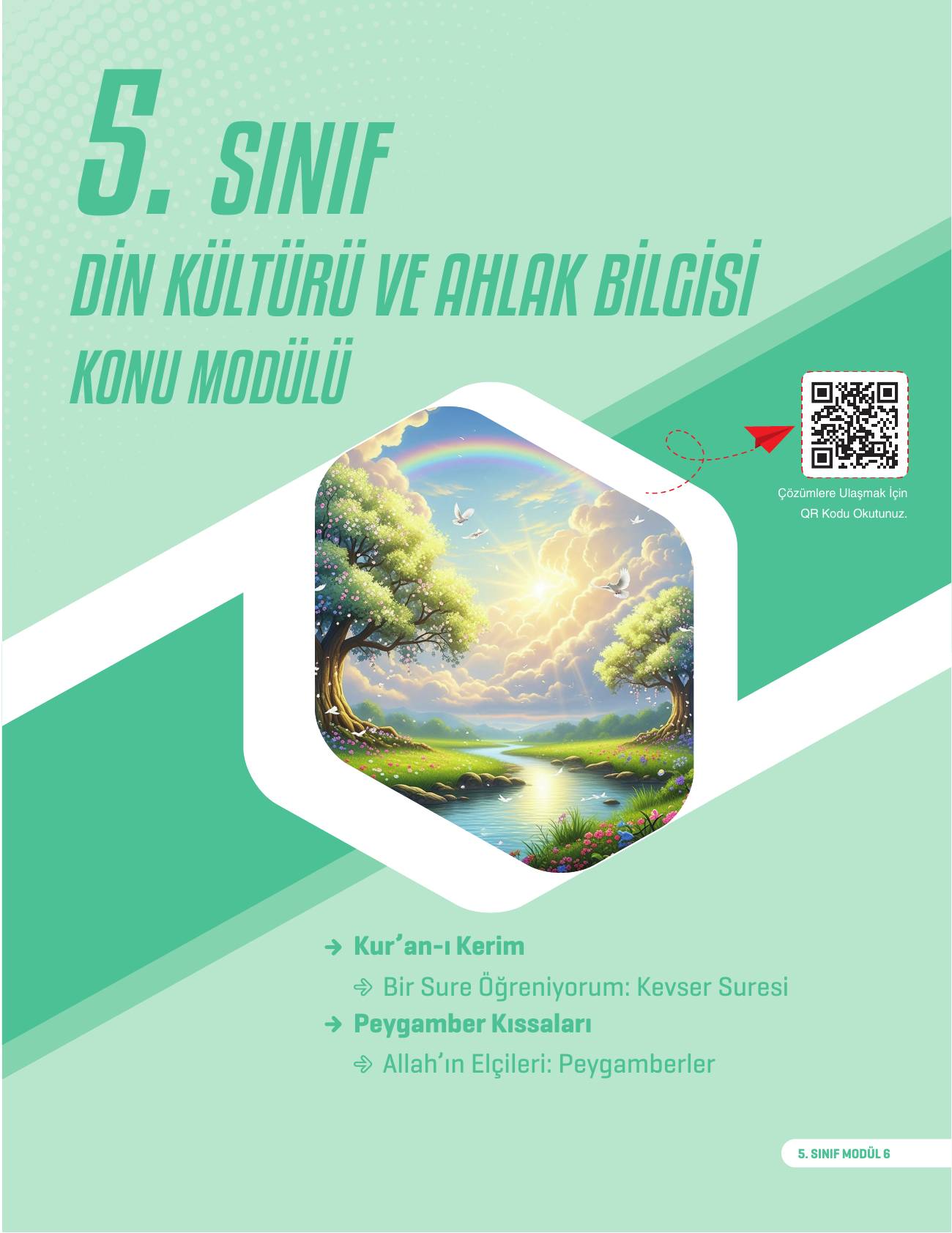 2026 5. Sınıf Din Kültürü ve Ahlak bilgisi Konu Modülü 6
