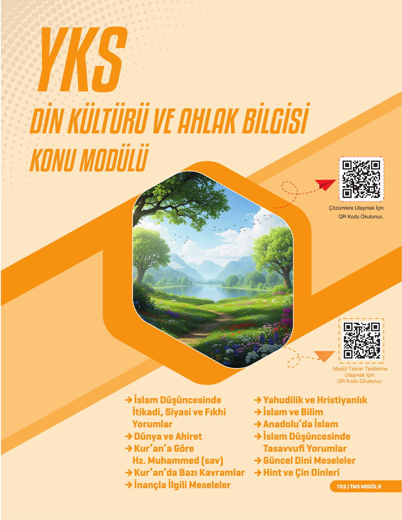 2026 12. Sınıf YKS TMS Din Kültürü ve Ahlak bilgisi Konu Modülü 6