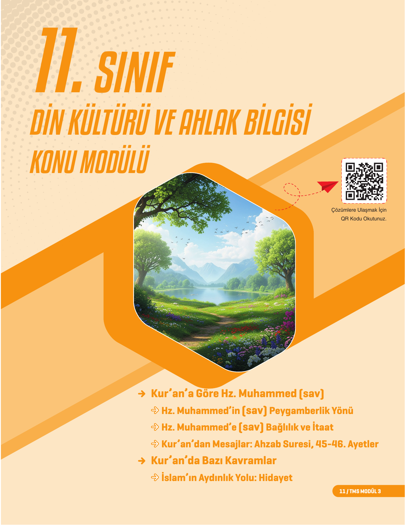2026 11. Sınıf TMS  Din Kültürü ve Ahlak Bilgisi Konu Modülü - 3