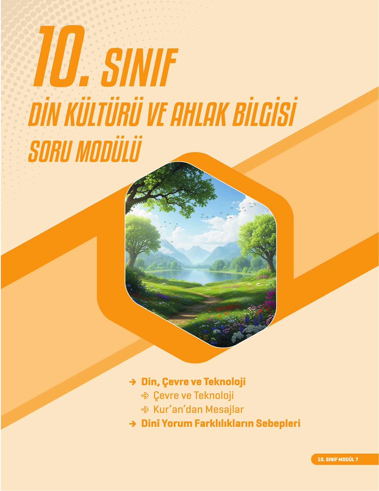 2026 10. Sınıf Din Kültürü ve Ahlak bilgisi Soru Modülü 7