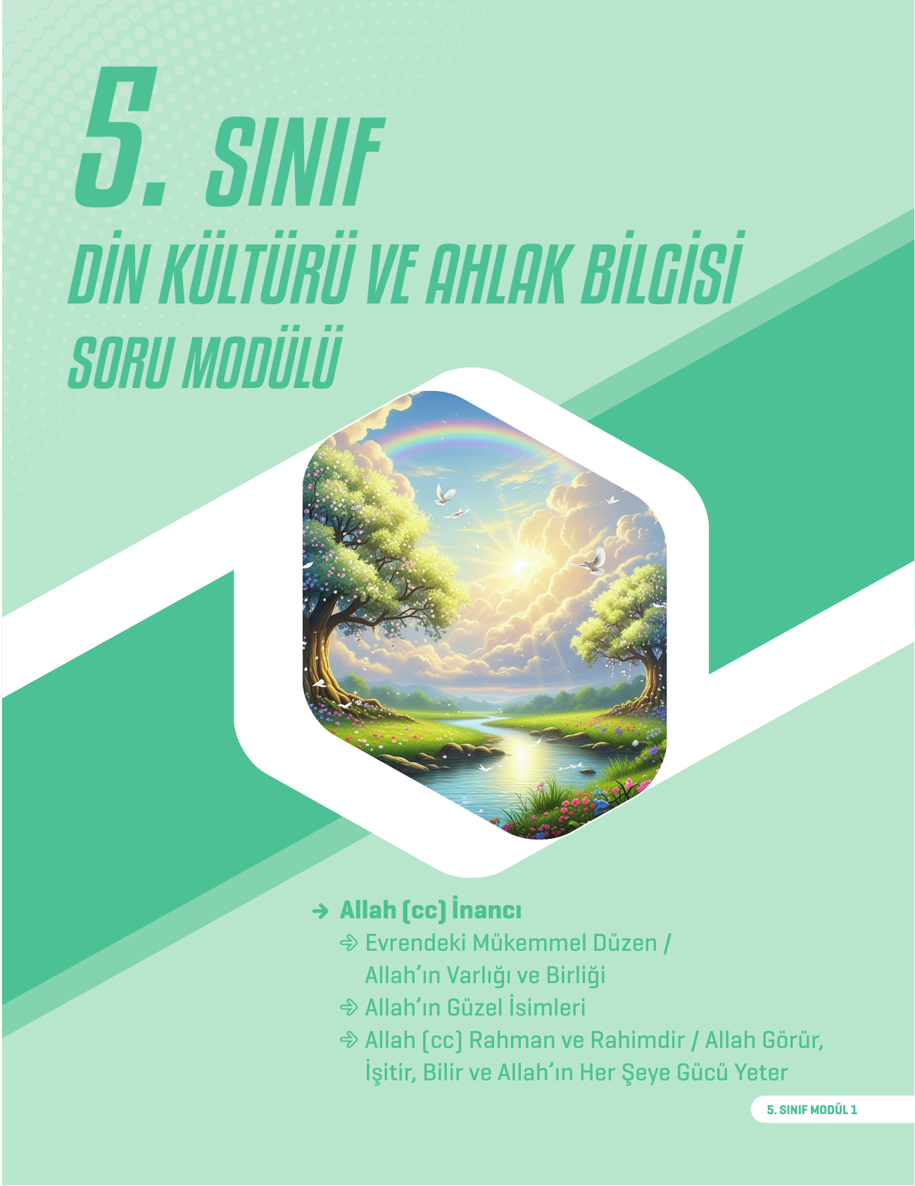 2026 5. SINIF DİN KÜLTÜRÜ VE AHLAK BİLGİSİ SORU MODÜLÜ 1