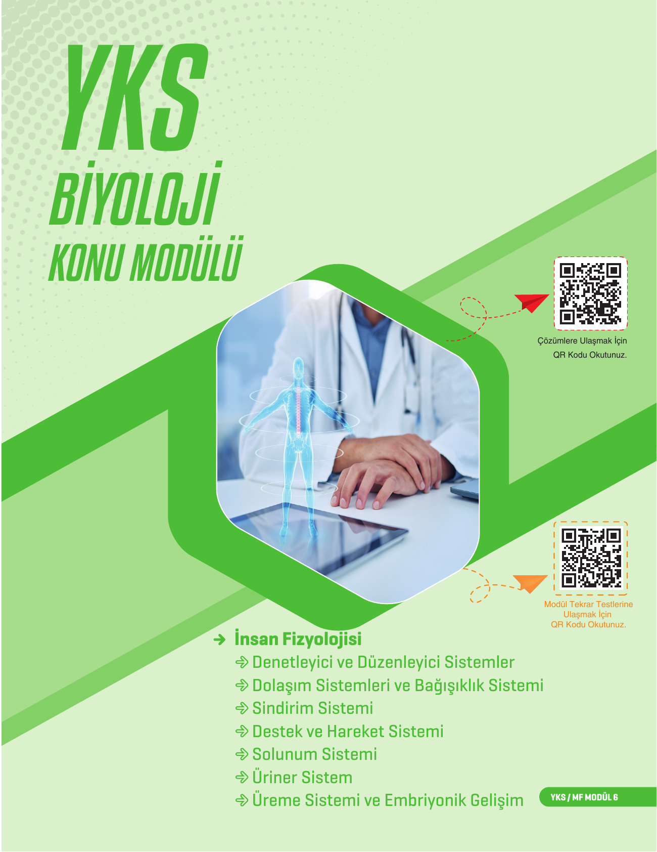 2026 12. Sınıf YKS MF Biyoloji Konu Modülü 6