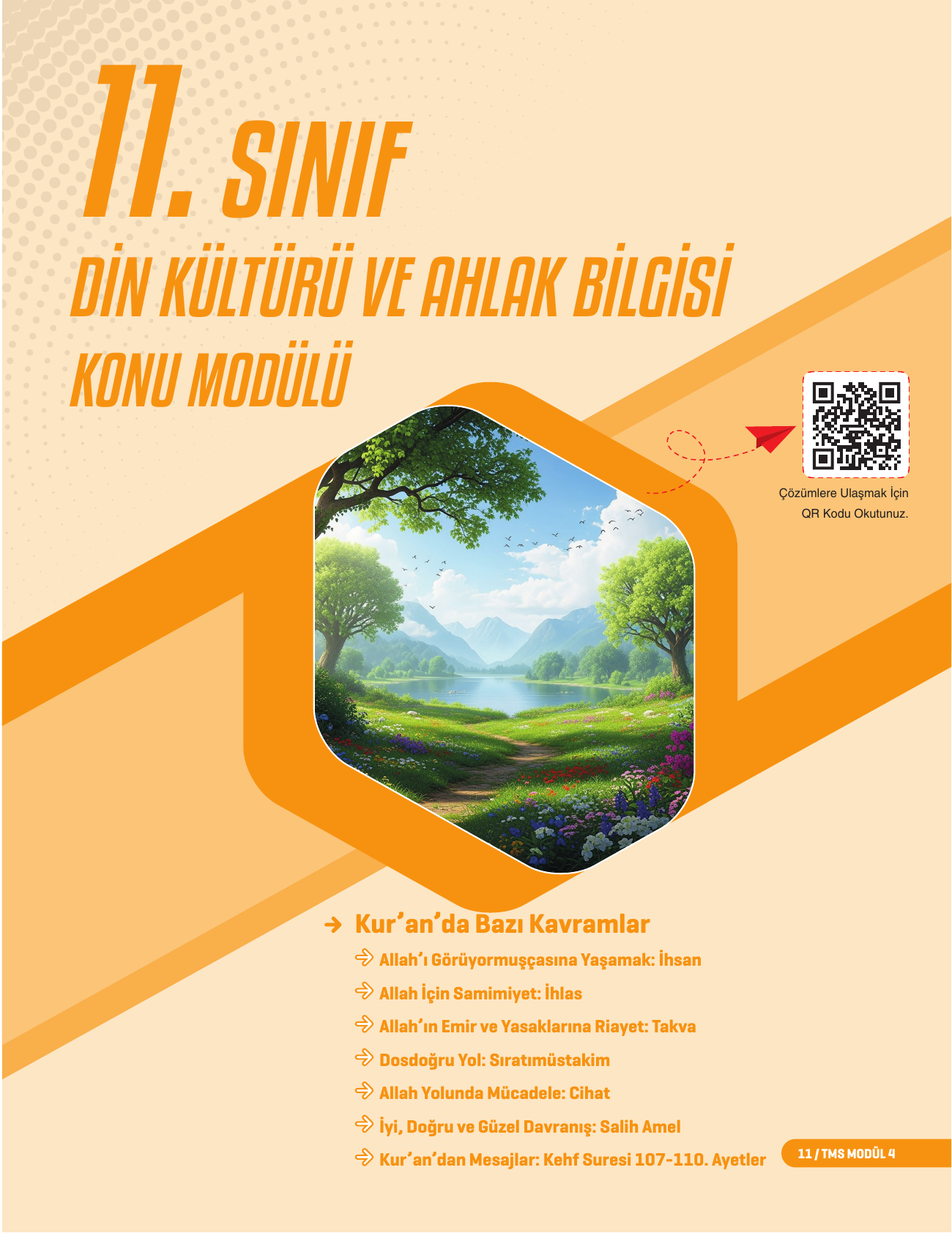 2026 11.Sınıf TMS Din Kültürü ve Ahlak Bilgisi Konu Modülü 4