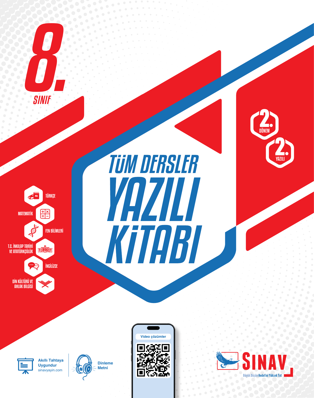 2026 8.Sınıf Tüm Dersler Yazılı Kitabı 2.Dönem 2.Yazılı Sınavı