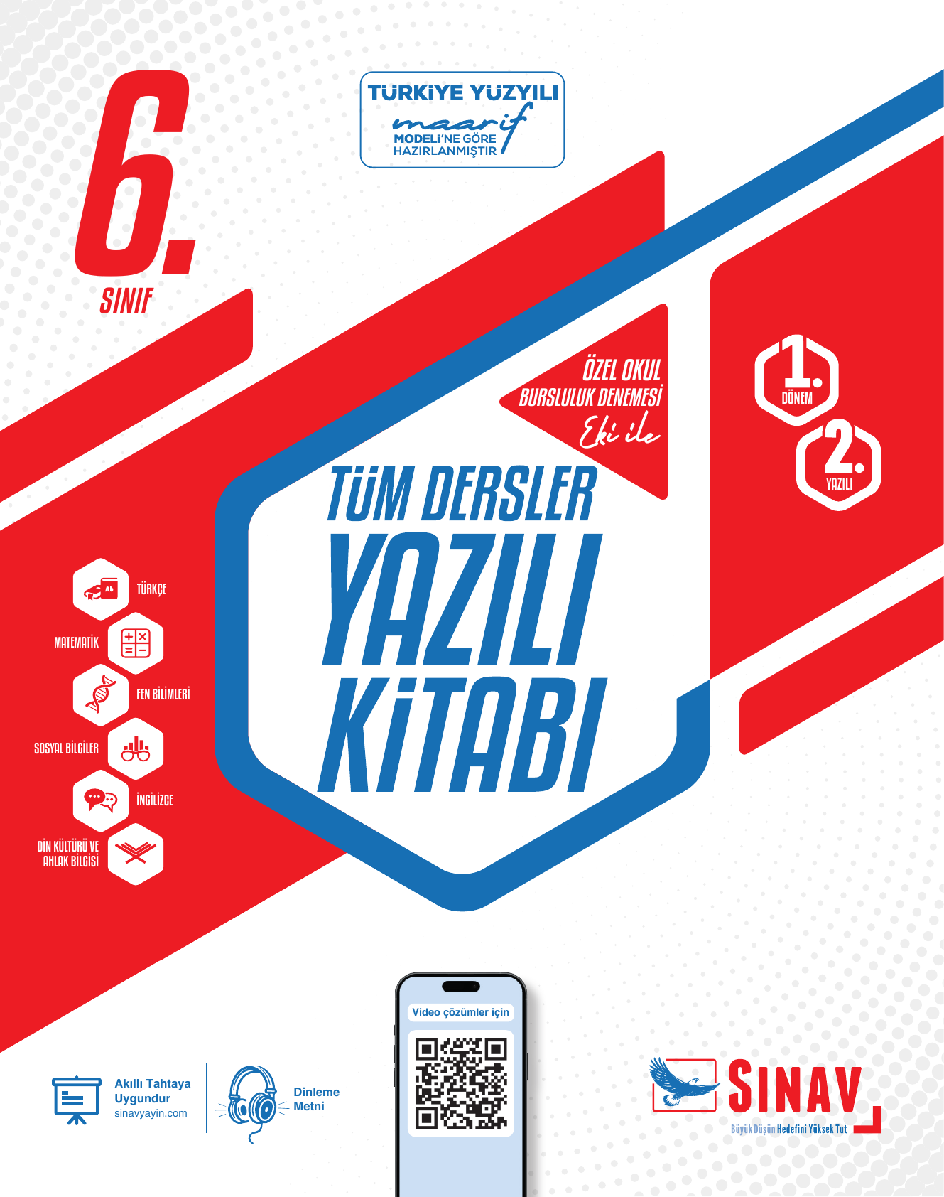 2026 6.Sınıf Tüm Dersler Yazılı Kitabı 1.Dönem 2.Yazılı Sınavı