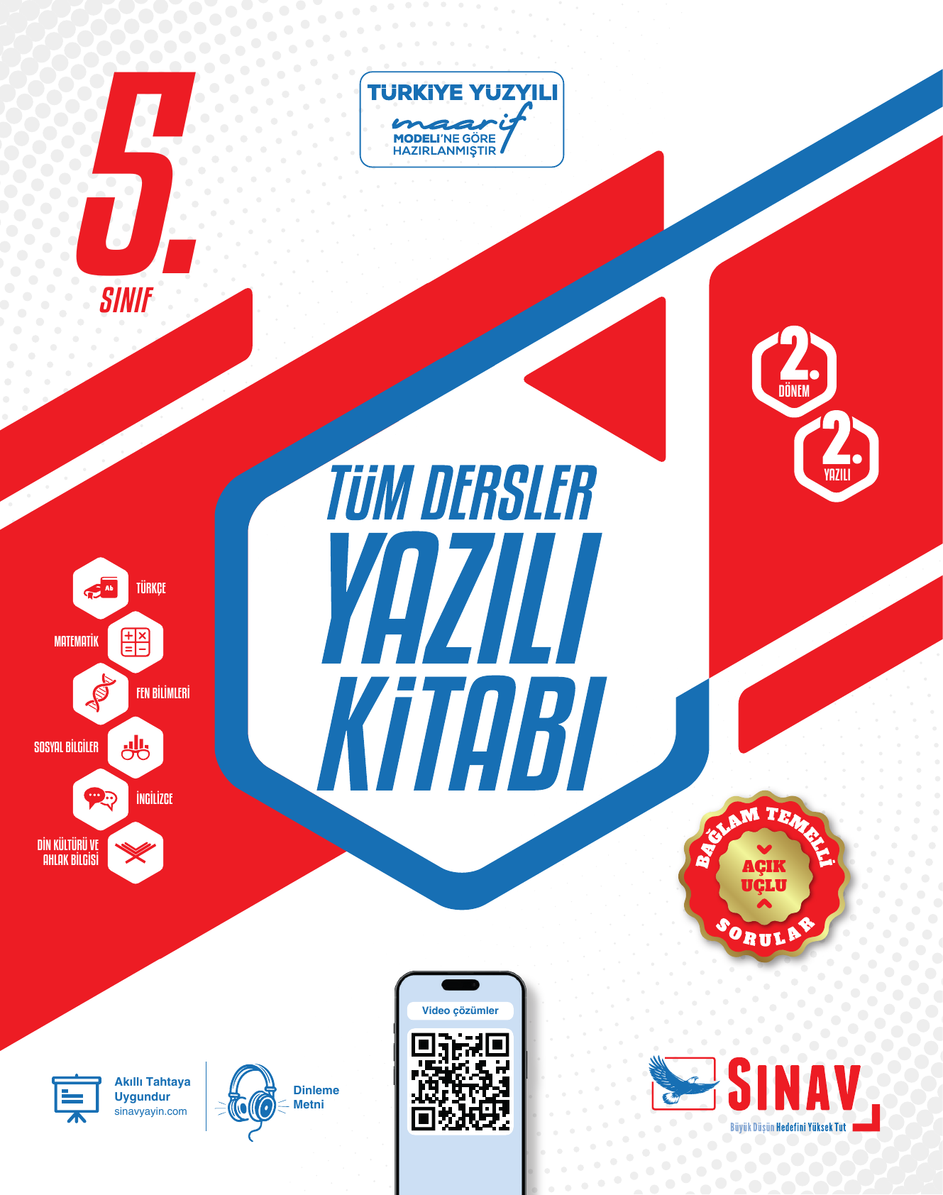 2026 5.Sınıf Tüm Dersler Yazılı Kitabı 2.Dönem 2.Yazılı Sınavı
