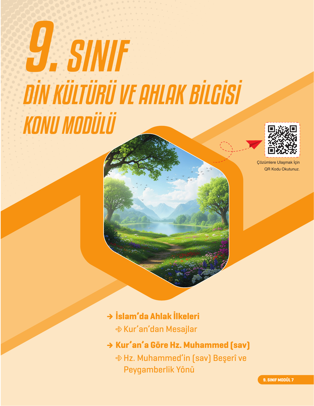 2026 9. Sınıf Din Kültürü ve Ahlak bilgisi Konu Modülü 7